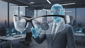 AR-Brille Eye-Tracking-Modul