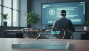 Smart Glasses mit Untertiteln